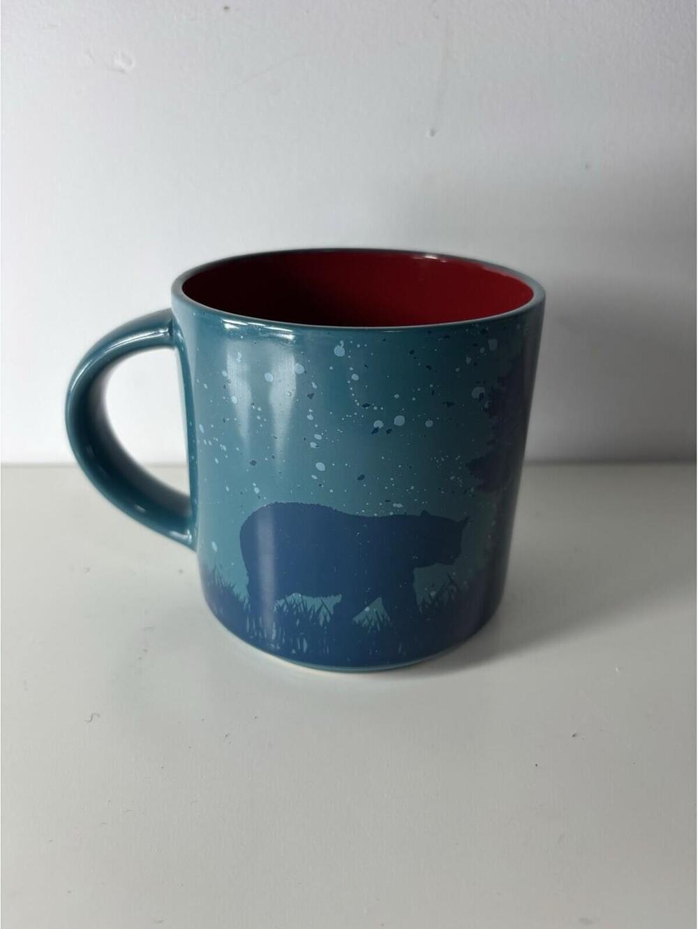 Tim Horton’s Holiday 2017 Ceramic Coffee/Tea Mug Blue Limited Edition 14 fl oz